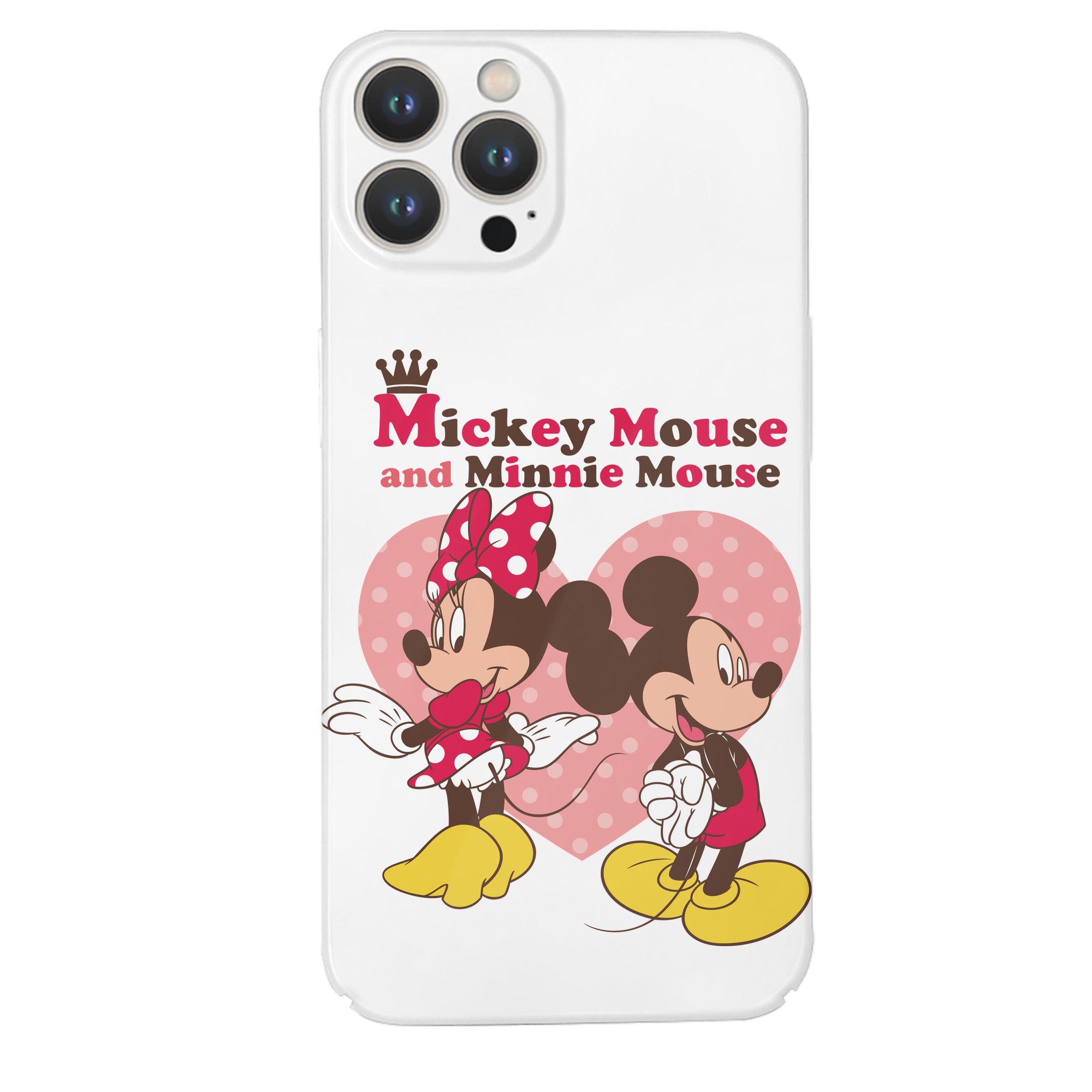 （画像用） ミッキーマウス Mickey Mouse 【iPhone 14シリーズ対応】ハードケース